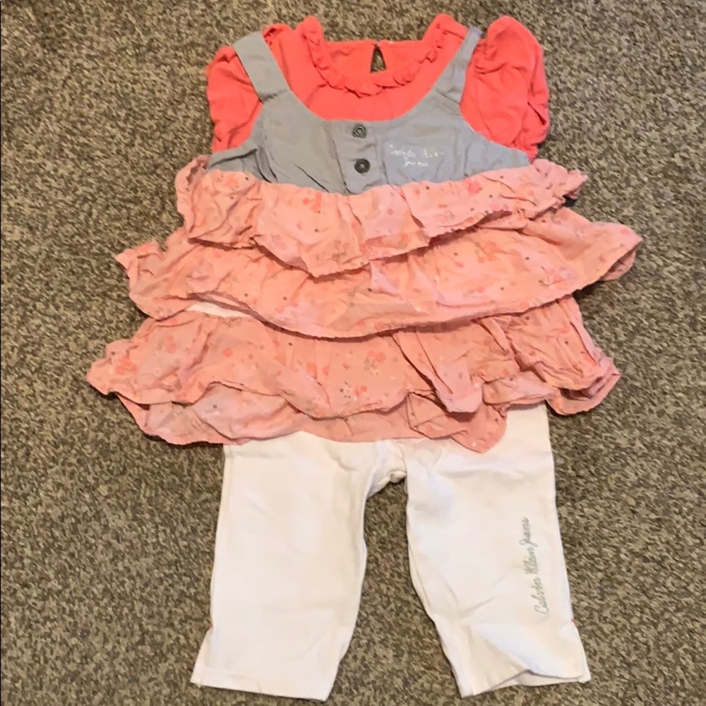 EUC Calvin Klein’s two girls outfit